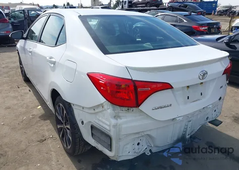 2018 Toyota Corolla Se from USA, damaged, VIN 2T1BURHE2JC022364